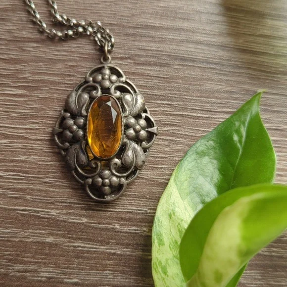 Vintage Art Deco Pendant - Picture 5 of 5